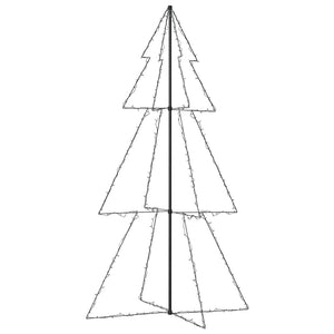 Albero di Natale a Cono 300 LED per Interni Esterni 120x220 cm 328590