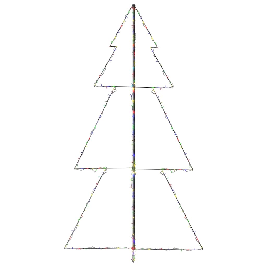 Albero di Natale a Cono 300 LED per Interni Esterni 120x220 cm 328590