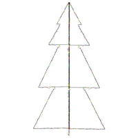 Albero di Natale a Cono 300 LED per Interni Esterni 120x220 cm 328590