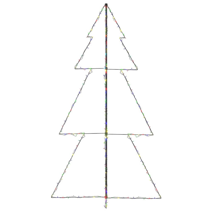 Albero di Natale a Cono 300 LED per Interni Esterni 120x220 cm 328590