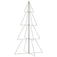 Albero di Natale a Cono 360 LED per Interni Esterni 143x250 cm 328591