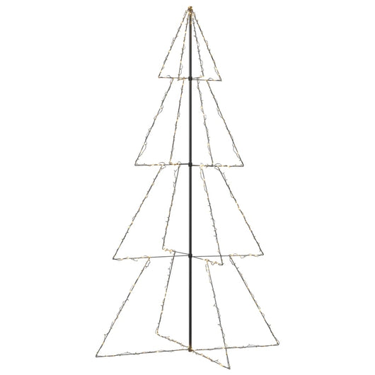 Albero di Natale a Cono 360 LED per Interni Esterni 143x250 cm 328591