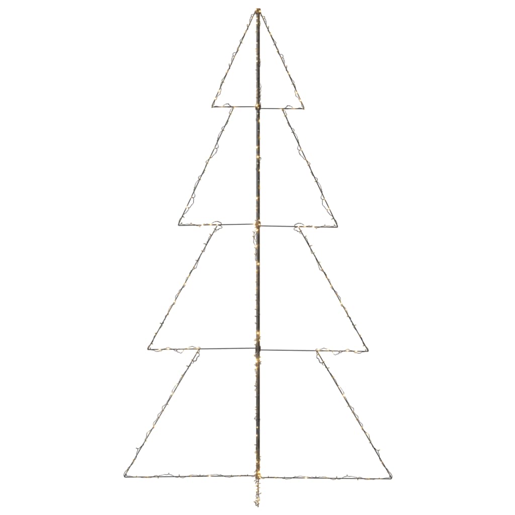 Albero di Natale a Cono 360 LED per Interni Esterni 143x250 cm 328591