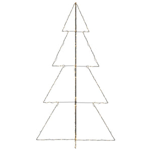 Albero di Natale a Cono 360 LED per Interni Esterni 143x250 cm 328591