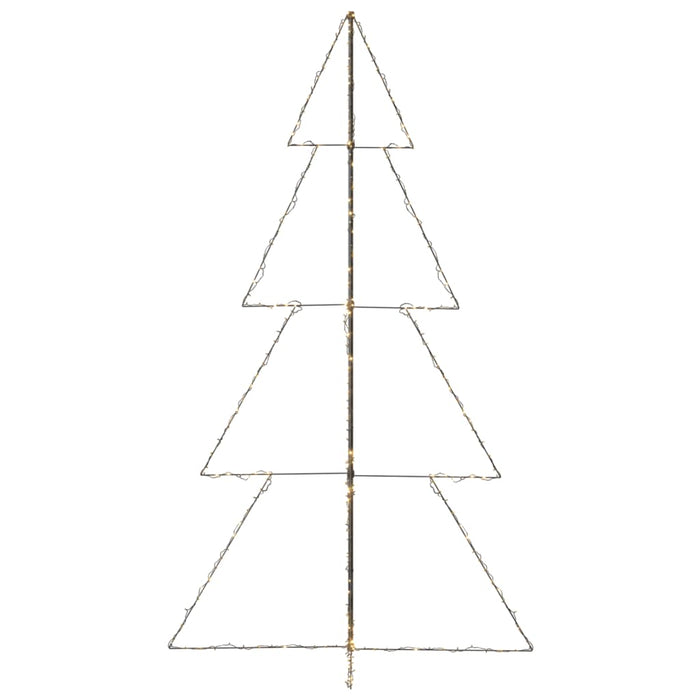 Albero di Natale a Cono 360 LED per Interni Esterni 143x250 cm 328591