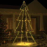 Albero di Natale a Cono 360 LED per Interni Esterni 143x250 cm 328591