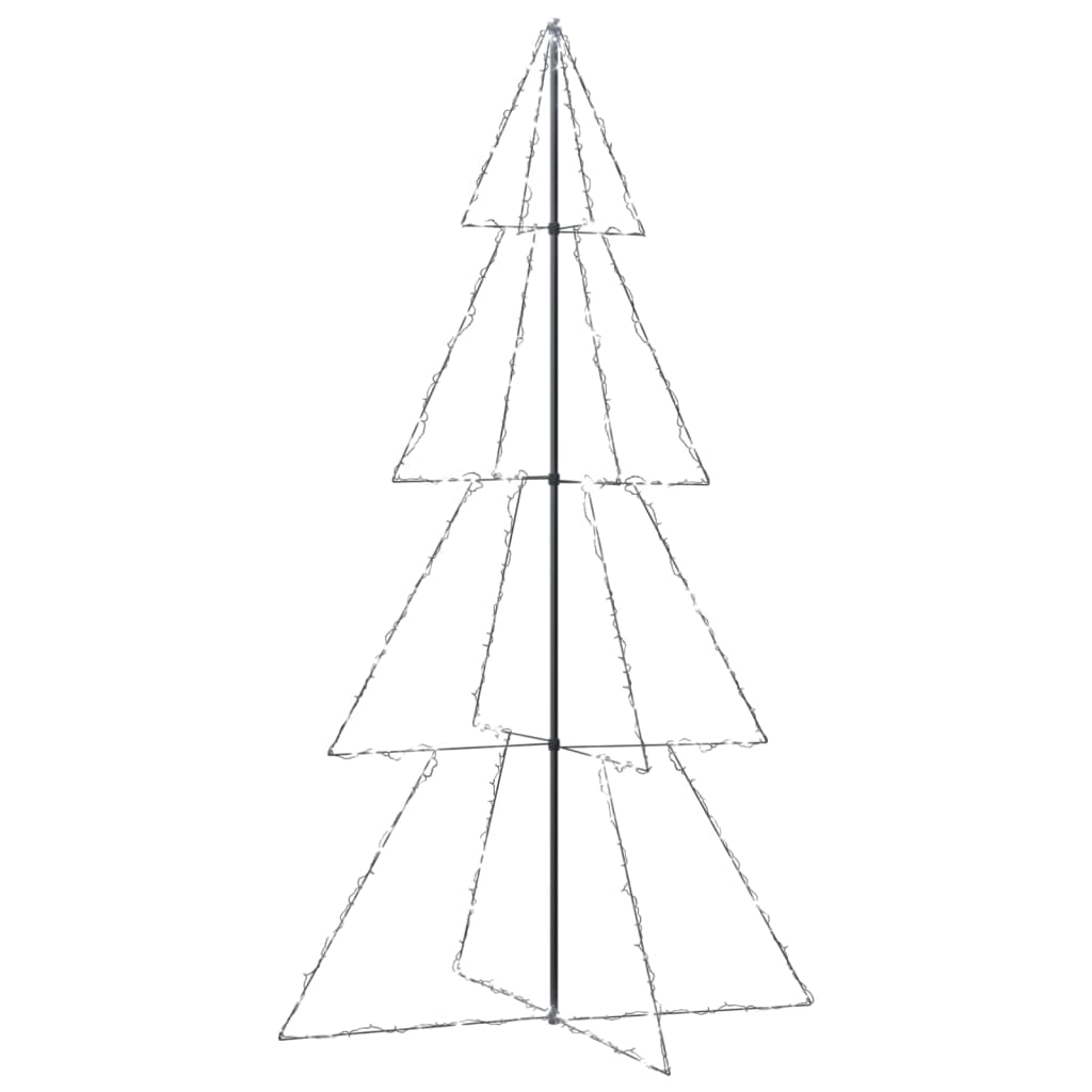Albero di Natale a Cono 360 LED per Interni Esterni 143x250 cm cod mxl 25931