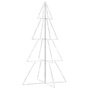 Albero di Natale a Cono 360 LED per Interni Esterni 143x250 cm 328593