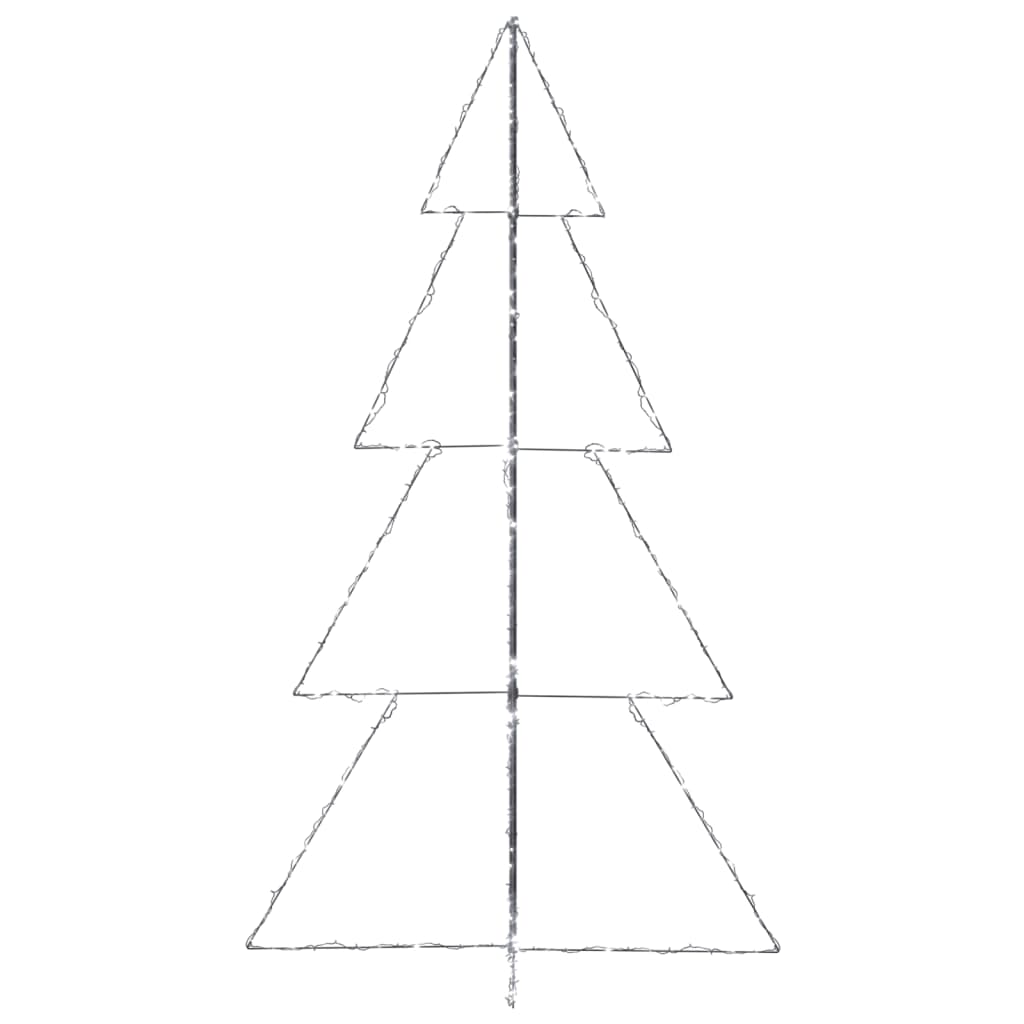Albero di Natale a Cono 360 LED per Interni Esterni 143x250 cm cod mxl 25931