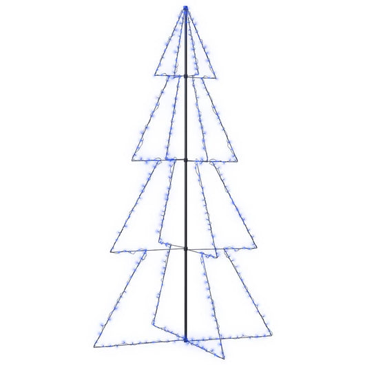 Albero di Natale a Cono 360 LED per Interni Esterni 143x250 cm 328594