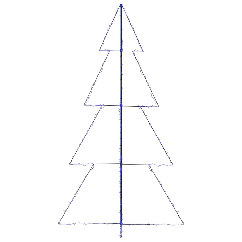 Albero di Natale a Cono 360 LED per Interni Esterni 143x250 cm cod mxl 25851