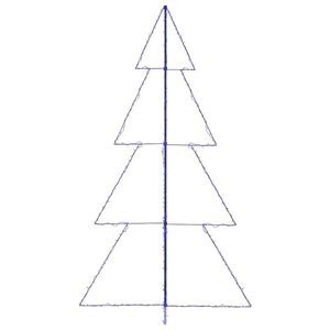 Albero di Natale a Cono 360 LED per Interni Esterni 143x250 cm cod mxl 25851