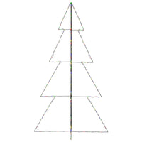 Albero di Natale a Cono 360 LED per Interni Esterni 143x250 cm 328595