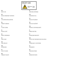 Luci Fatate Stella e Luna con Telecomando 345 LED Bianco Freddo 328799