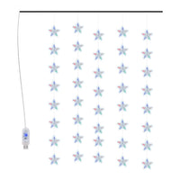 Luci Fatate a Stella a LED 200 LED Colorati 8 Funzioni 328805