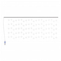 Luci Fatate a Stella a LED 500 LED Bianco Freddo 8 Funzioni 328807