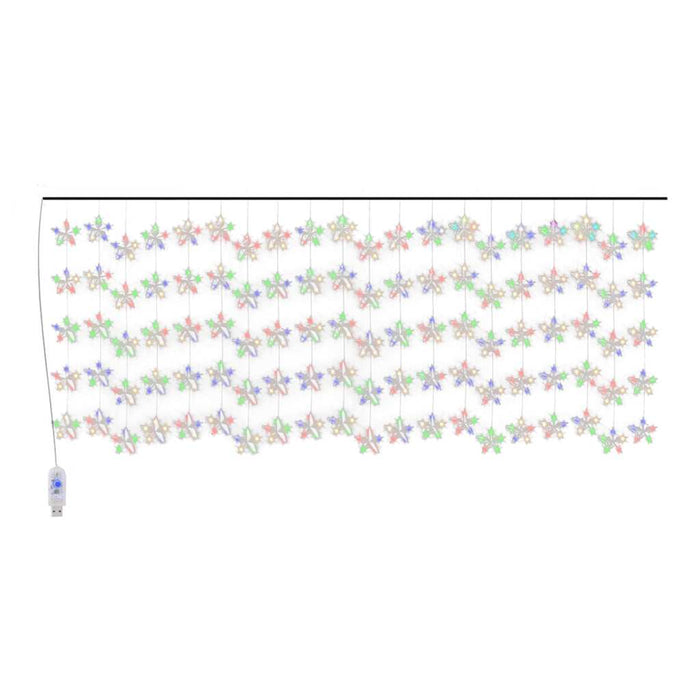 Luci Fatate a Stella a LED 500 LED Colorati 8 Funzioni 328809