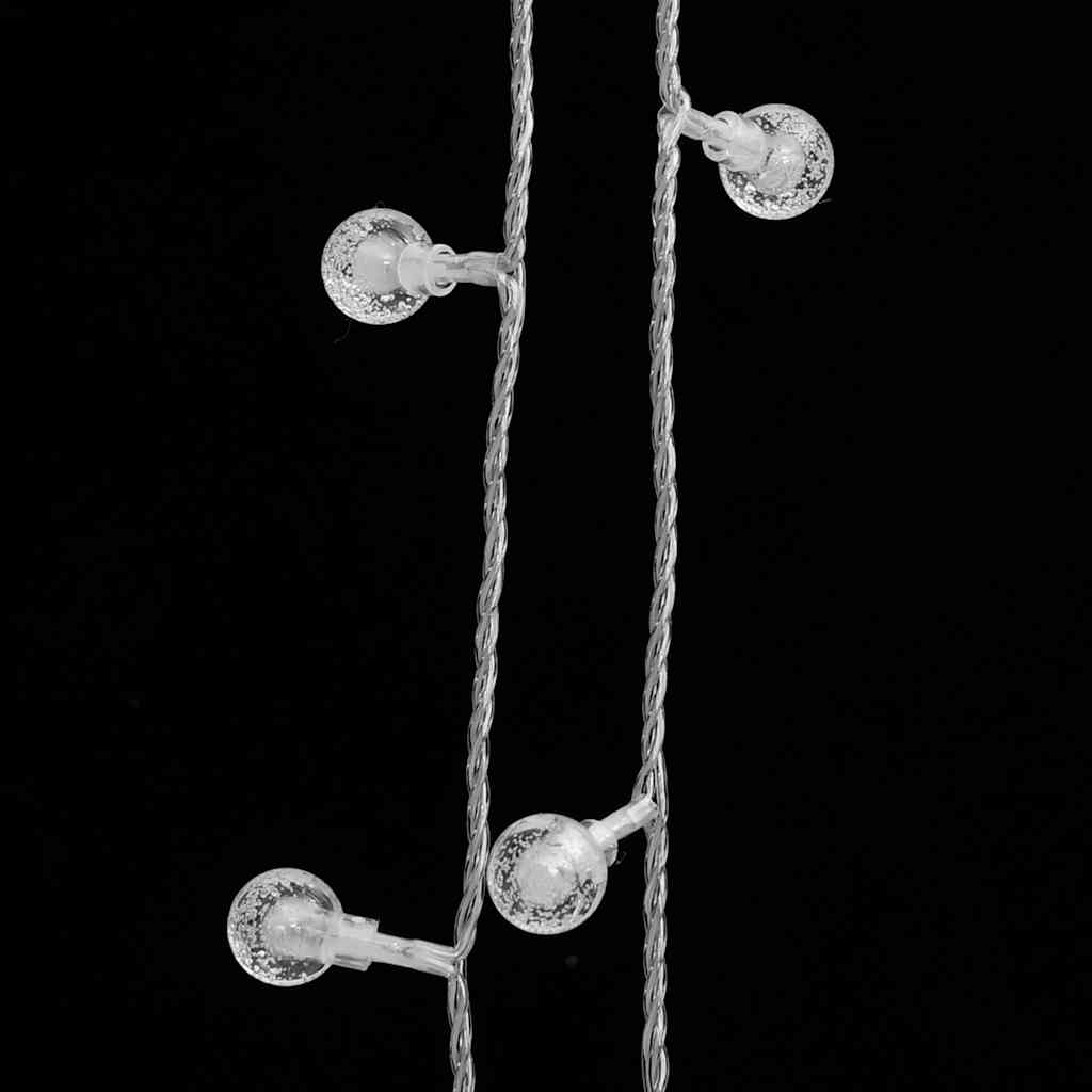 Filo di Luci Sferiche 20m 200 LED Bianco Caldo 8 Funzioni 328810