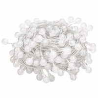 Filo di Luci Sferiche 20m 200 LED Bianco Caldo 8 Funzioni 328810