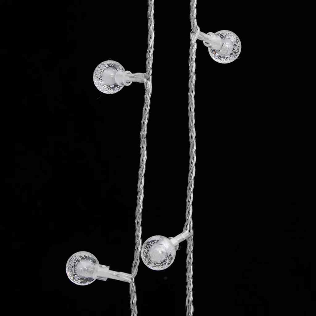 Filo Luci Fatate Sferiche 40m 400 LED Bianco Caldo 8 Funzioni 328814