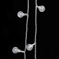 Filo Luci Fatate Sferiche 40m 400 LED Bianco Caldo 8 Funzioni 328814