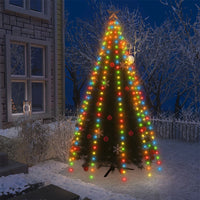 Rete di Luce per Albero di Natale 250 LED Multicolore 250 cm 328887