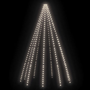 Rete di Luce per Albero di Natale 400 LED Bianco Freddo 400 cm 328892
