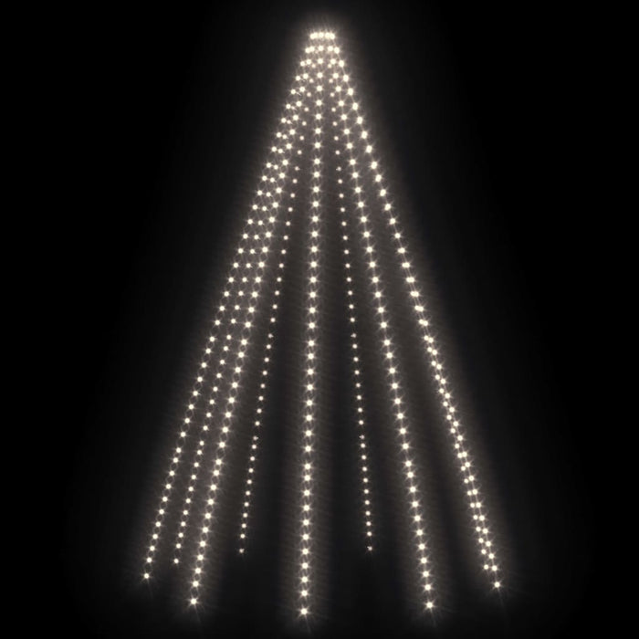 Rete di Luce per Albero di Natale 400 LED Bianco Freddo 400 cm 328892