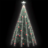 Luci per Albero 500 LED Bianco Freddo 500 cm Interno Esterno cod mxl 40710