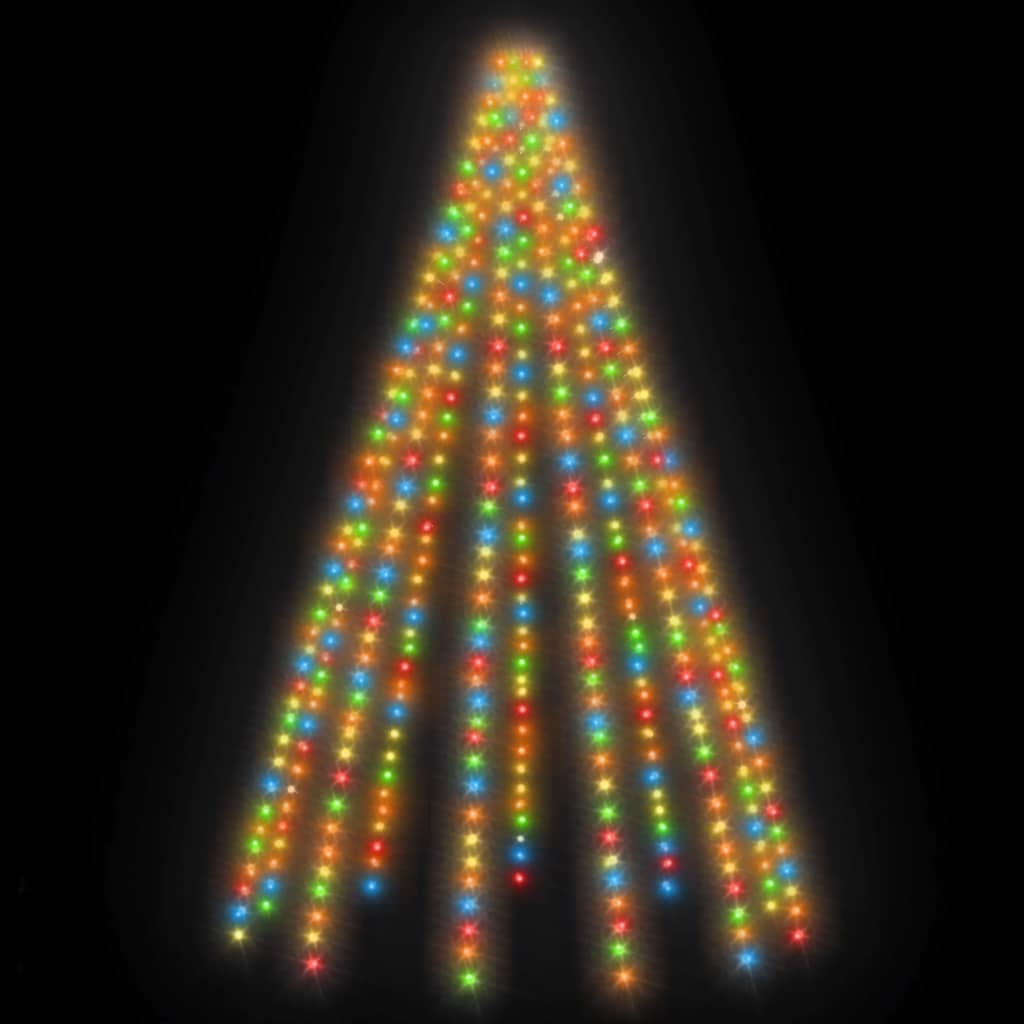 Luci per Albero 500 LED Multicolori 500 cm Interno Esterno 328899