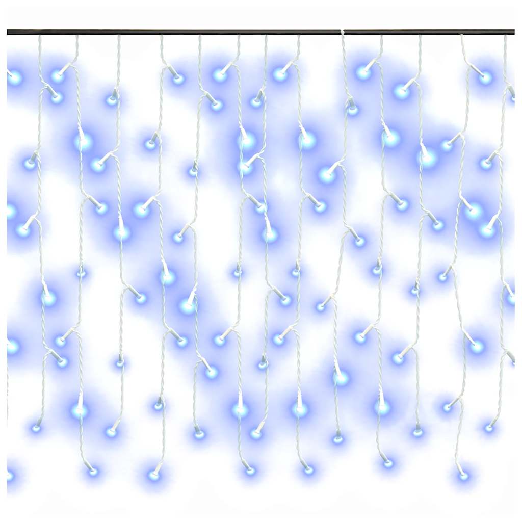 Luci a Ghiaccioli a LED 10 m 400 LED Blu 8 Funzioni 328913