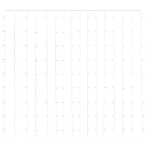 Tenda di Luci Fatate LED 3x3 m 300 LED Blu 8 Funzioni