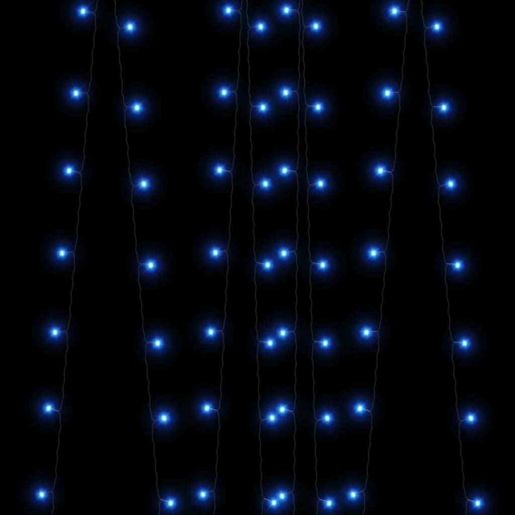 Luci Solari Fatate 2 pz 2x200 LED Blu per Interni Esterni cod mxl 41701