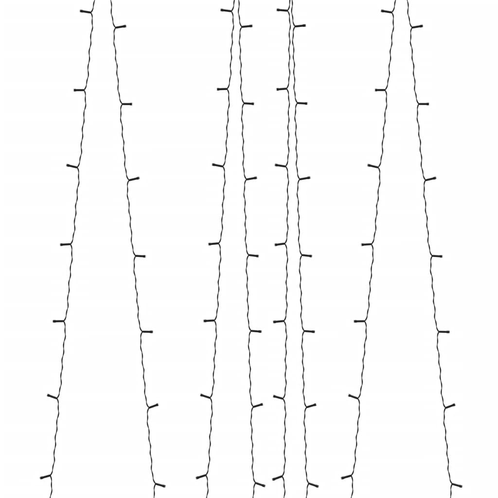 Luci Solari Fatate 2 pz 2x200 LED Blu per Interni Esterni cod mxl 41701