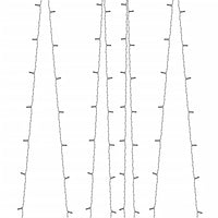 Luci Solari Fatate 2 pz 2x200 LED Blu per Interni Esterni cod mxl 41701