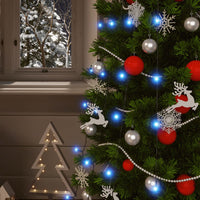 Luci Solari Fatate 5 pz 5x200 LED Blu Interni Esterni 328953