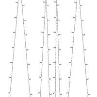 Luci Solari Fatate 5 pz 5x200 LED Blu Interni Esterni 328953