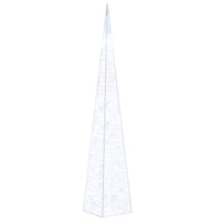 Cono di Luce LED Decorativo Acrilico Blu 60 cm 328957