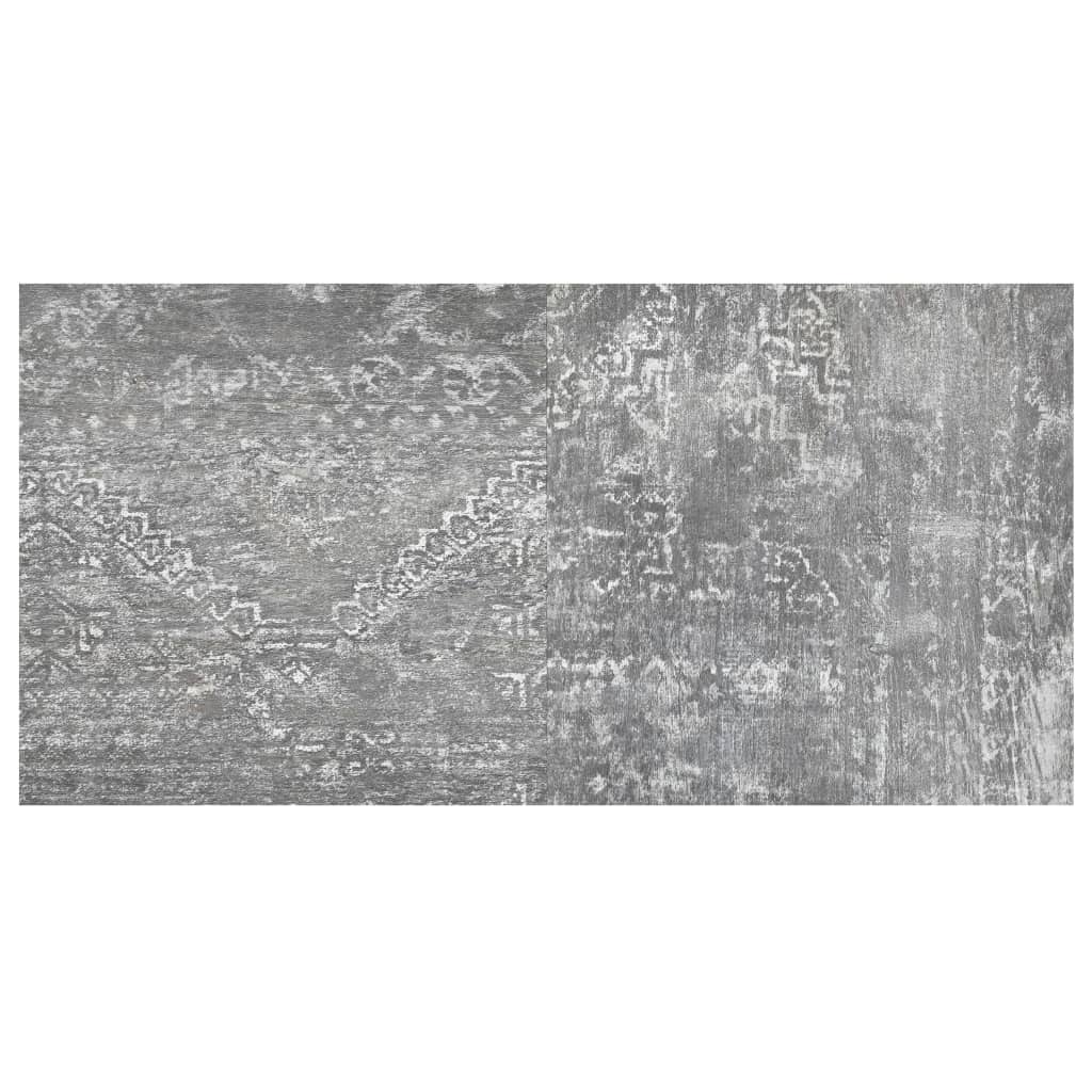 Listoni Pavimenti Adesivi 20 pz 1,86 m² Grigio Cemento in PVC 330122