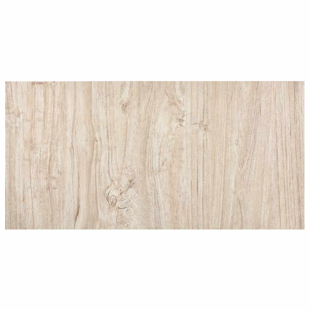 Listoni Pavimenti Adesivi 20 pz in PVC 1,86 m² Marrone Chiaro 330135