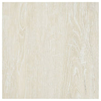 Listoni per Pavimenti Autoadesivi 20 pz in PVC 1,86 m² Crema 330144