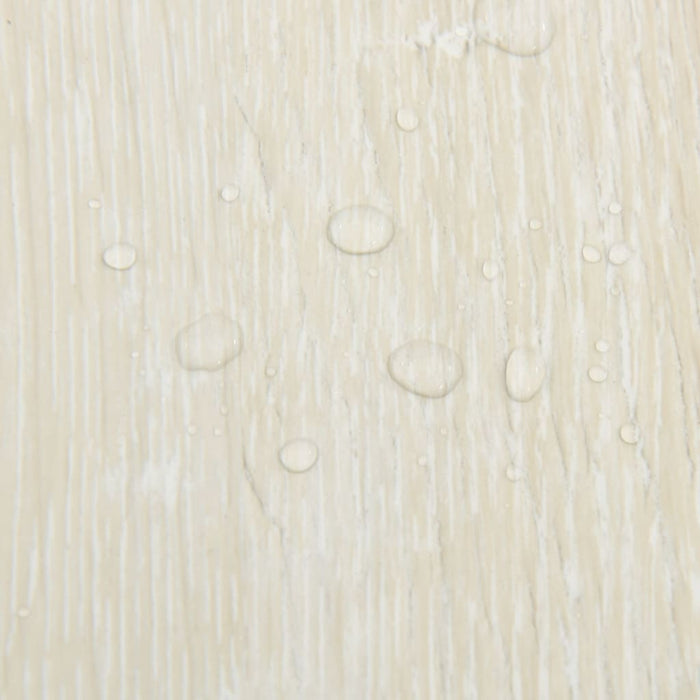 Listoni per Pavimenti Autoadesivi 20 pz in PVC 1,86 mÂ² Crema cod mxl 71048