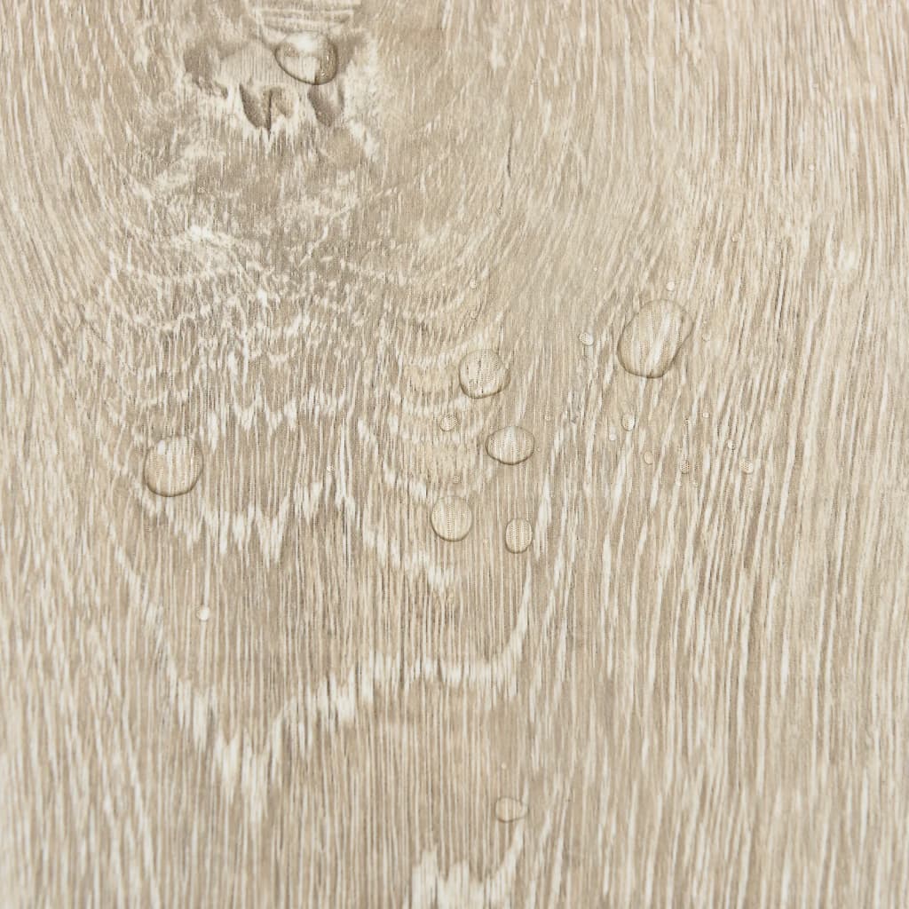 Listoni per Pavimenti Autoadesivi 20 pz in PVC 1,86 mÂ² Beige cod mxl 46821