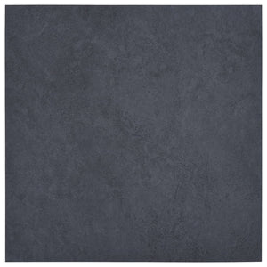 Listoni Pavimenti Adesivi 20 pz in PVC 1,86 mÂ² Marmo Nero cod mxl 53106