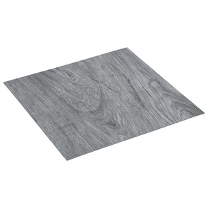 Listoni Pavimenti Adesivi 20 pz in PVC 1,86 mÂ² Grigio Chiaro cod mxl 49101