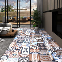 Listoni per Pavimenti Autoadesivi 20 pz in PVC 1,86 m² Mono 330168