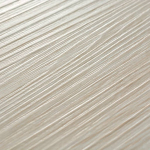 Listoni Autoadesivi in PVC 5,21 mÂ² 2 mm Rovere Bianco Classico cod mxl 44567