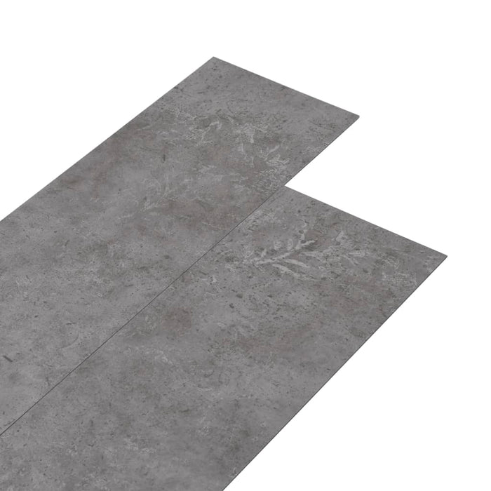 Listoni Autoadesivi in PVC 5,21 mÂ² 2 mm Grigio Cemento cod mxl 40443