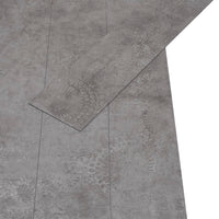 Listoni Autoadesivi in PVC 5,21 mÂ² 2 mm Grigio Cemento cod mxl 40443