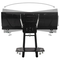 Spazzaneve per ATV 115x38 cm Nero cod mxl 47071